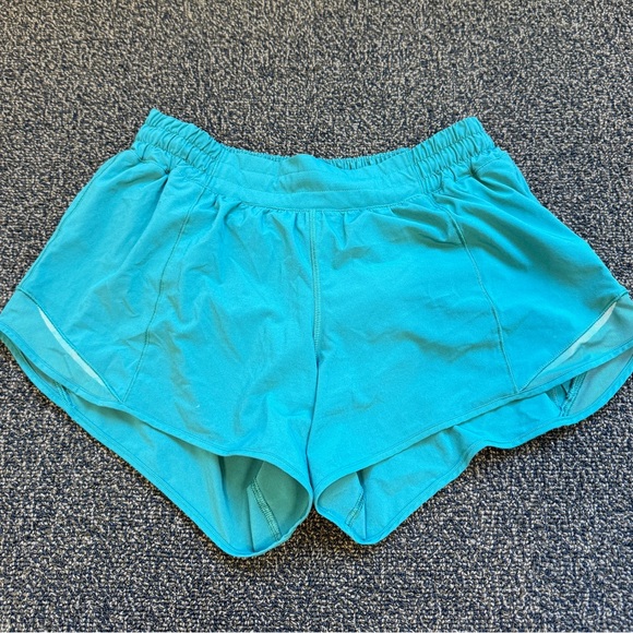 Teal Green Lululemon Shorts - Picture 1 of 5